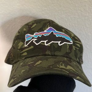 Patagonia camo style hat
